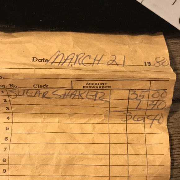 Vintage/antique sugar shaker caster muffineer. Very good condition fruit pattern - Picture 10 of 11